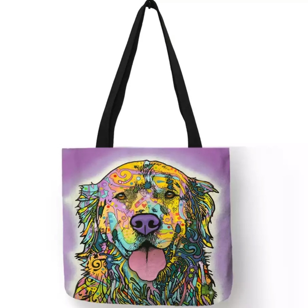 Golden Retriever Tote Bag